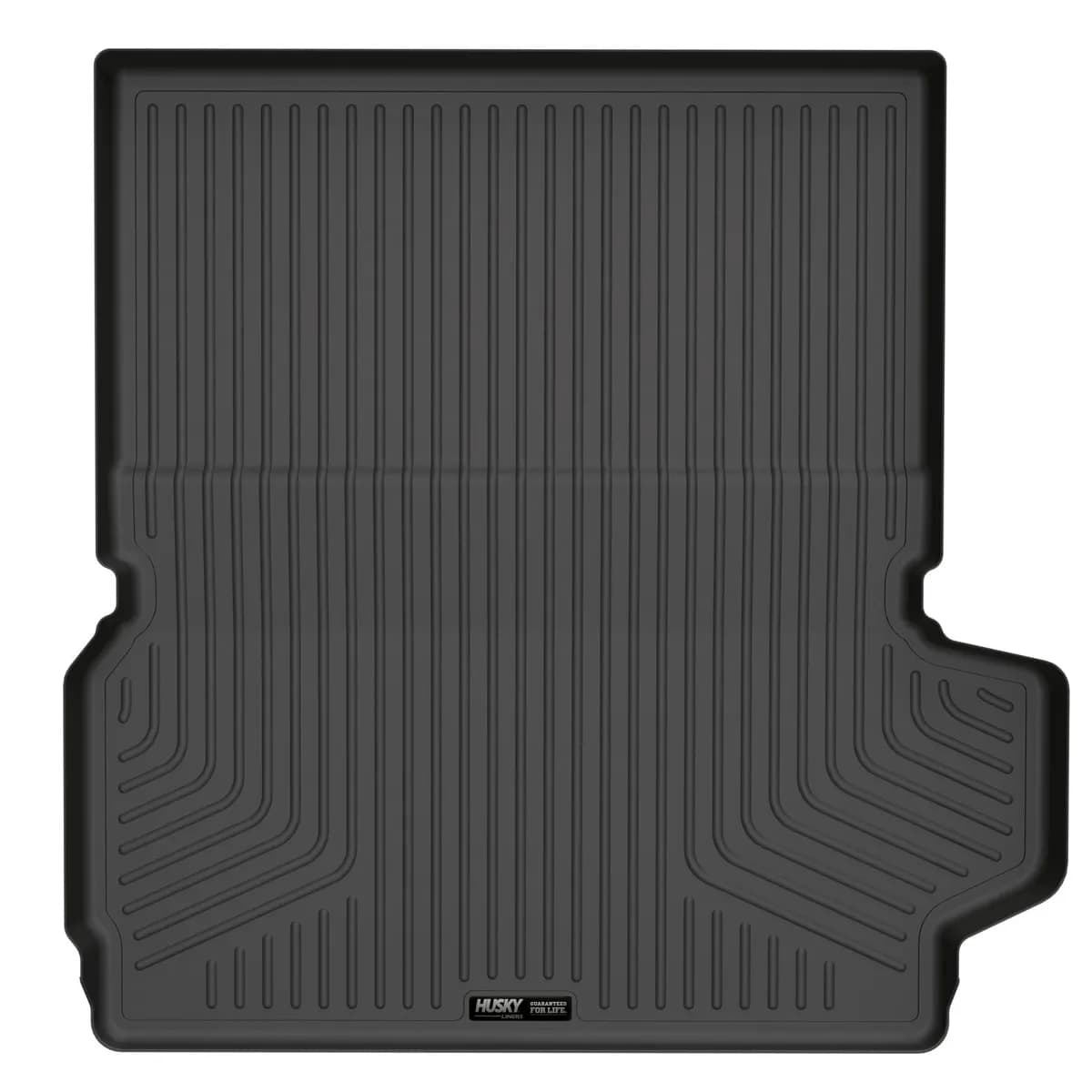 wb Cargo Liner Black 2021-2022 Jeep Grand Cherokee l Fits to Back of 2nd Row Over Folded Flat 3rd Row 1 pc