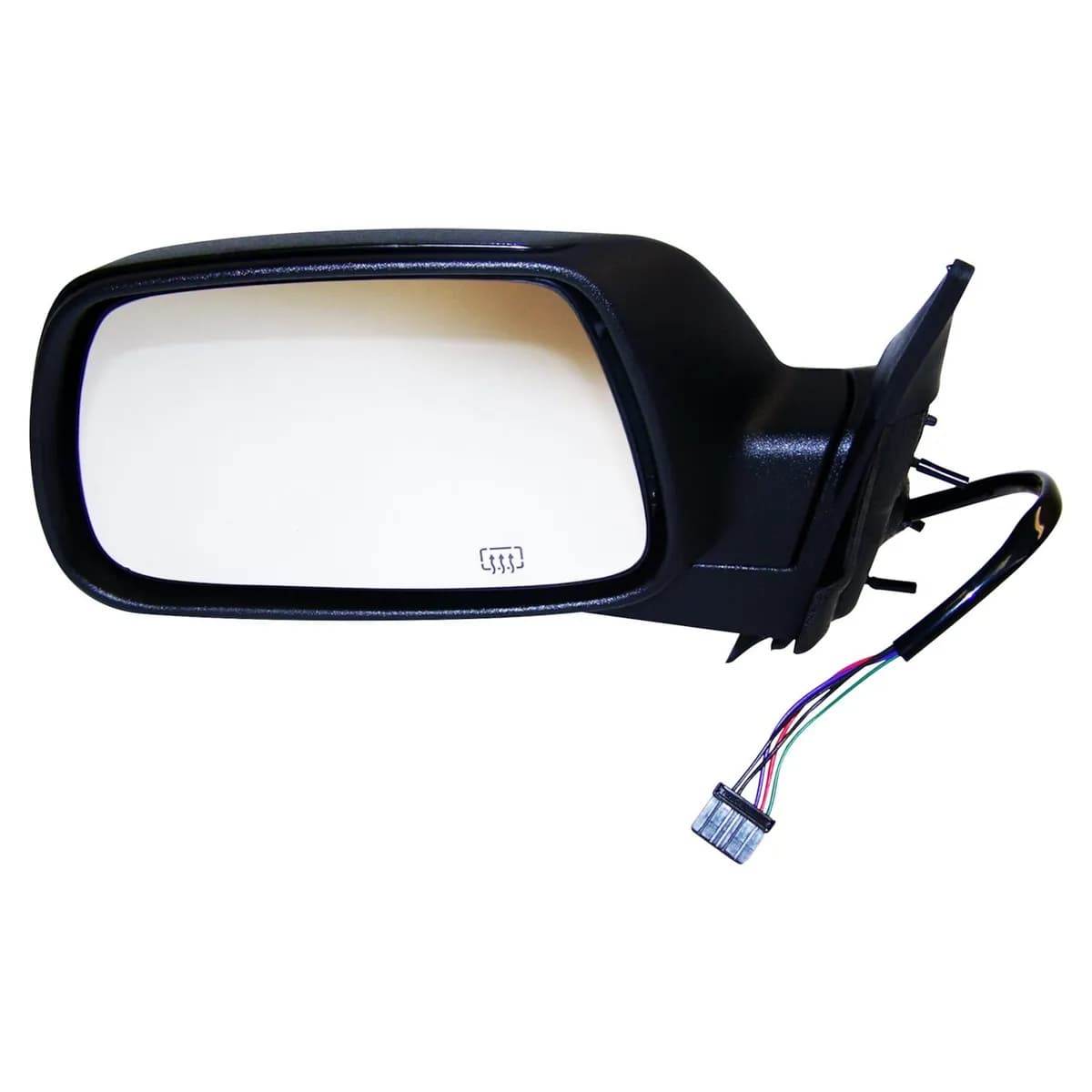 Crown Automotive Jeep Replacement 55156453AE Left Power, Heated, Manual Folding Mirror for 05-10 Jeep WK Grand Cherokee