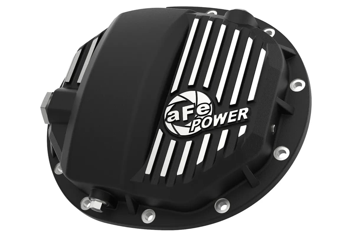 Pro Series AAM 9.59.76 Rear Differential Cover Black w Machined Fins GM SilveradoSierra 1500 14-19 L4-2.7LV6-4.3LV8-5.3L6.2L