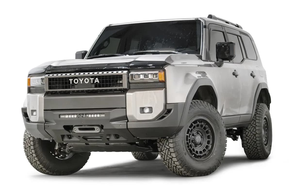 24c Land Cruiser Hidden Winch Mount Matte