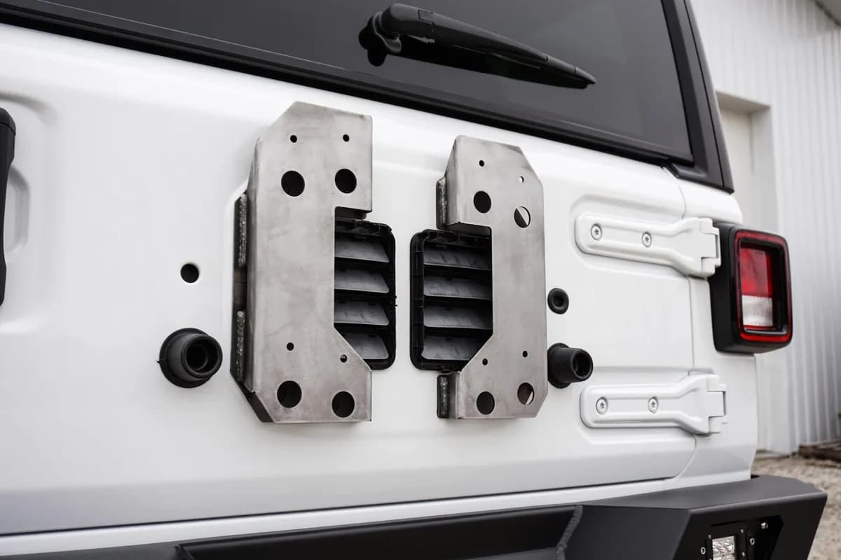 LOD Spare Tire Riser JL Black