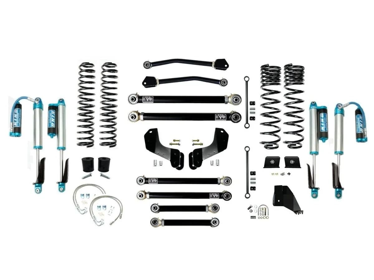 6.5" Diesel JT Gladiator Lift Kit Enforcer Suspension Systems - Stage 3 Overland / no Shocks / Front / Rear Track Bars