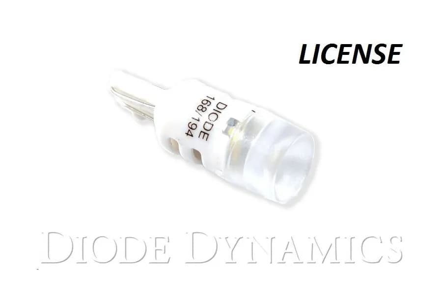 Diode Dynamics License Plate 194 HP5 LED Short Warm White Light, Single - JK/TJ