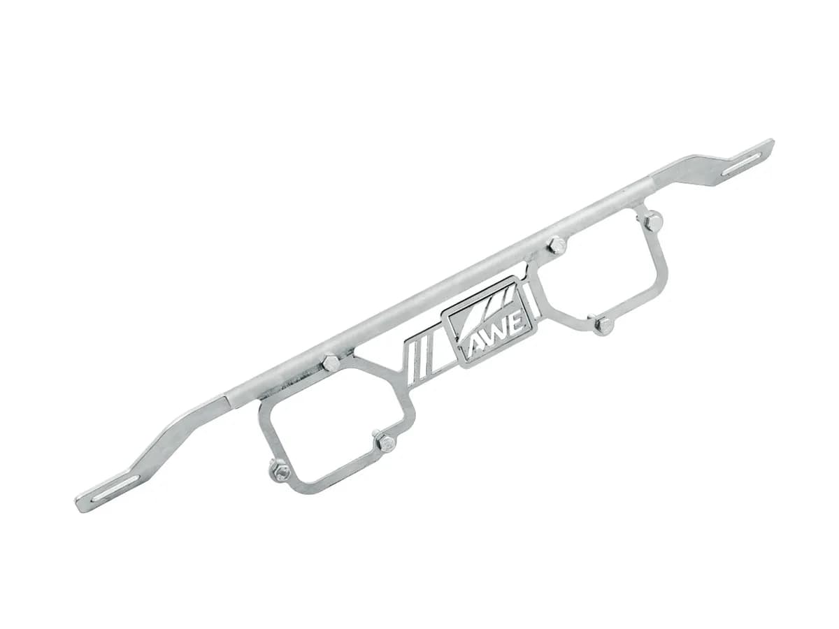 AWE Track Edition Cat-back Exhaust for the '18-'23 S550 Mustang GT - Quad Diamond Black Tips