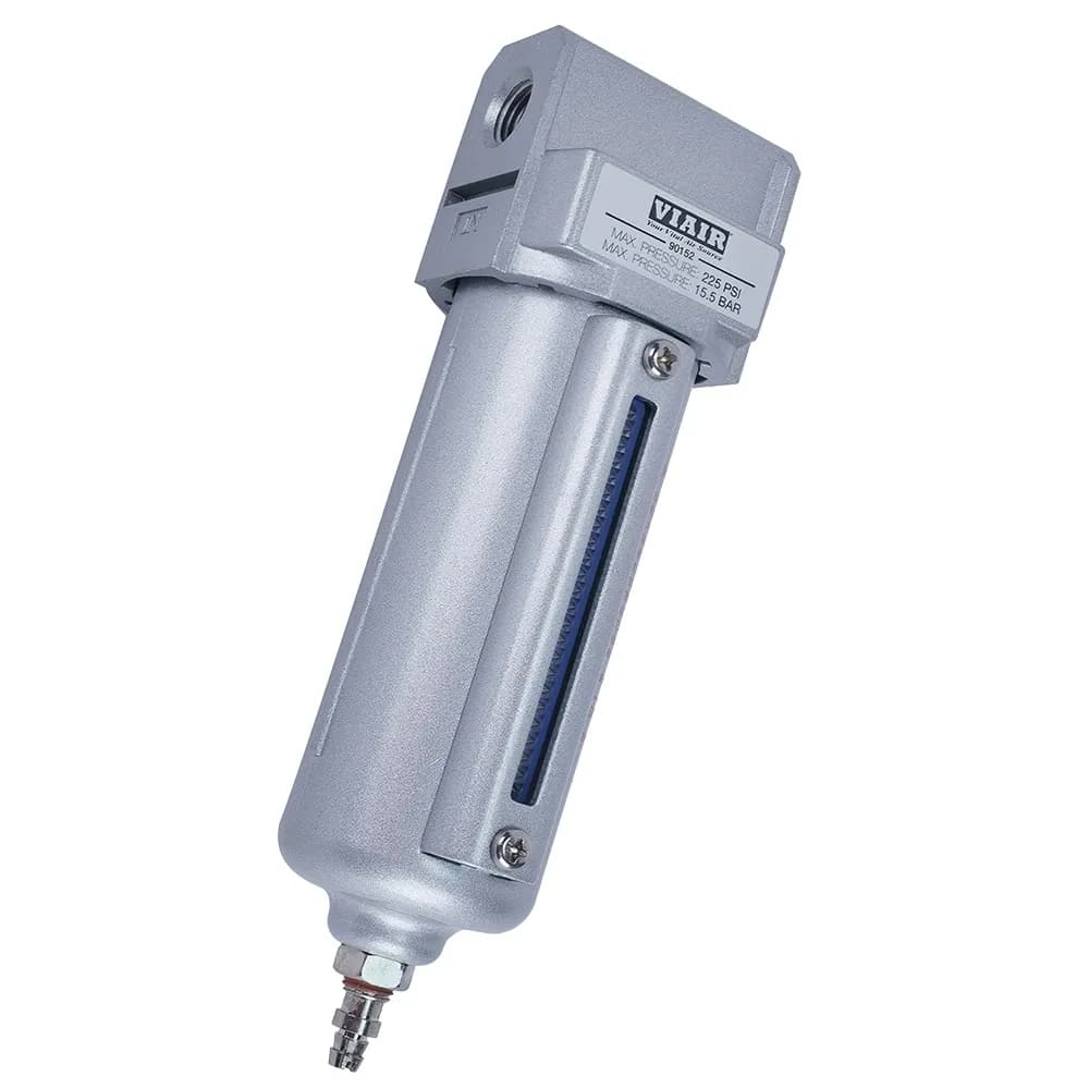 "VIAIR 1/4"" Water Trap with Manual Drain Valve"