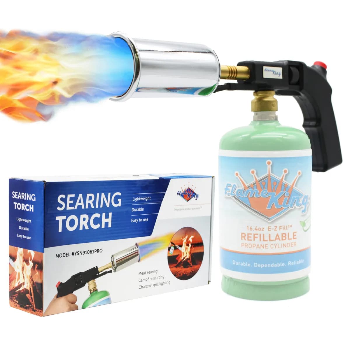 Propane Torch With Electric Start & Comfort Handle
