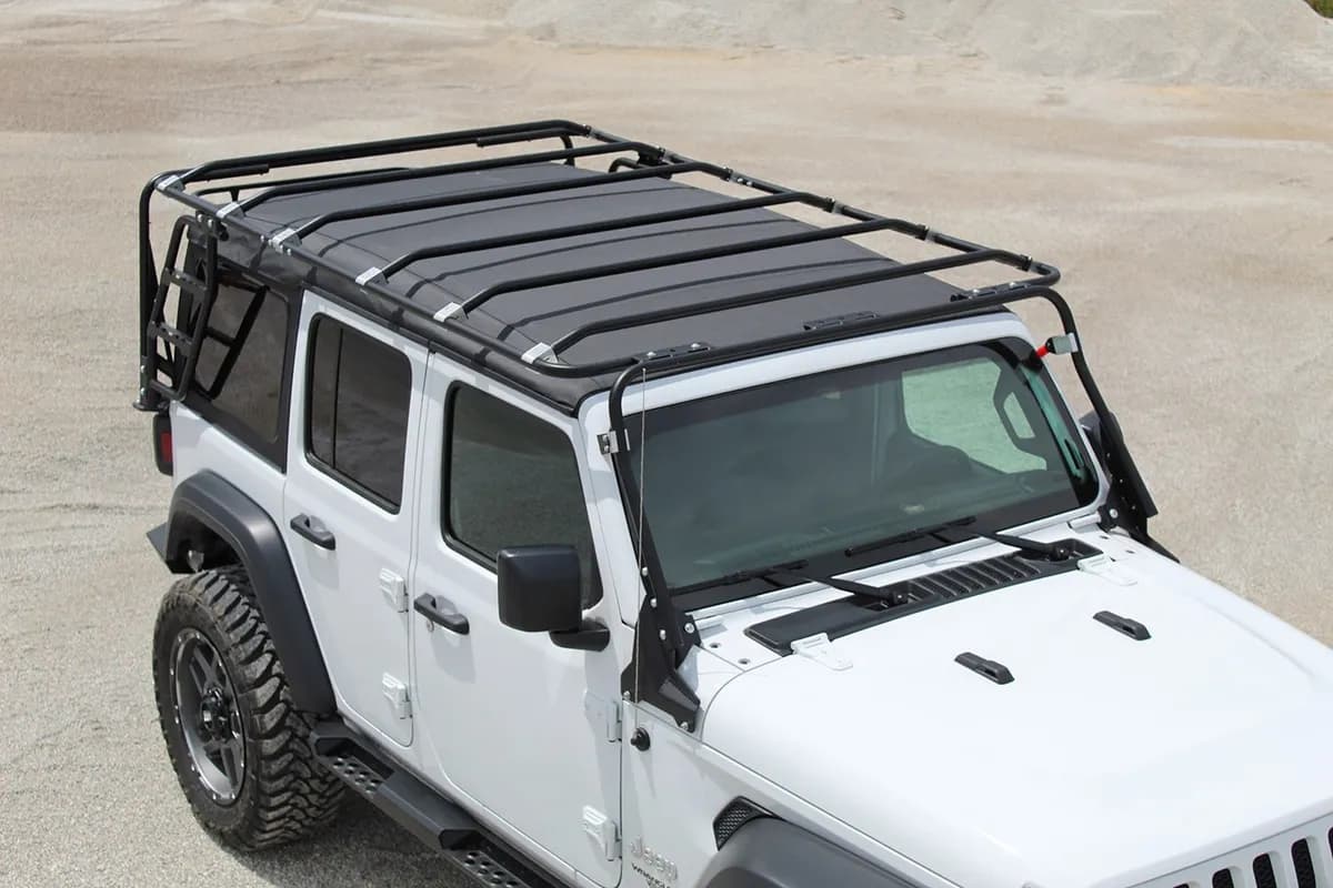 LoD Destroyer Base Rack Long Cross Bar - Single - JL/JK 4Dr