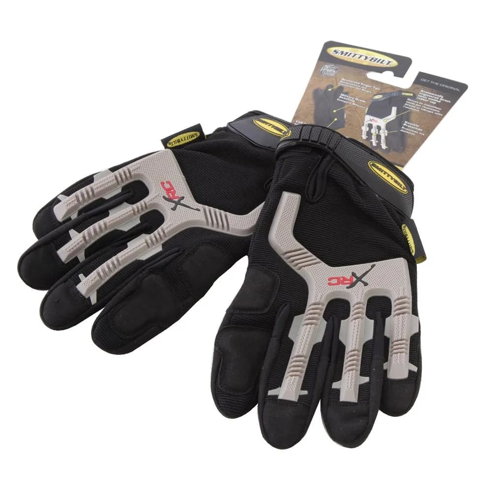 Smittybilt Trail Gloves Knuckle Protection Padded Palm1/Prsize XL