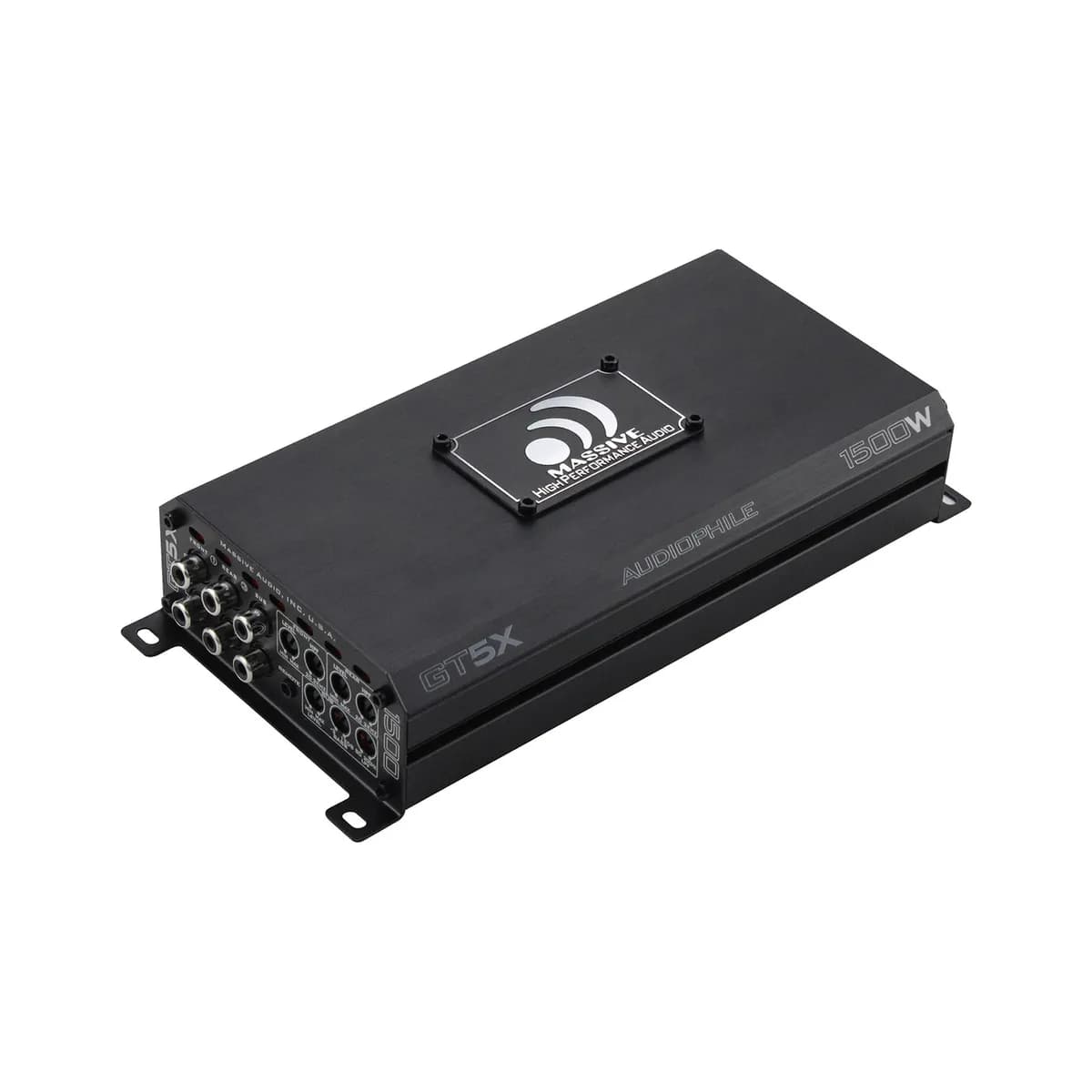 115 Watts Rms x 4 @ 2 Ohm + 510 Watts @ 1 Ohm 5ch Amplifier (Black)