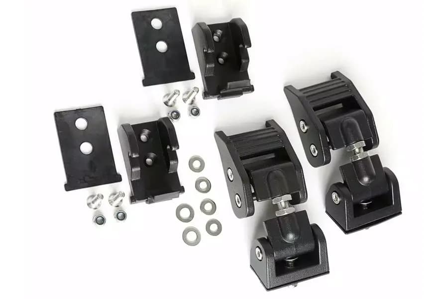 Hood Catch Black; 201819 Wrangler JL / Gladiator JT