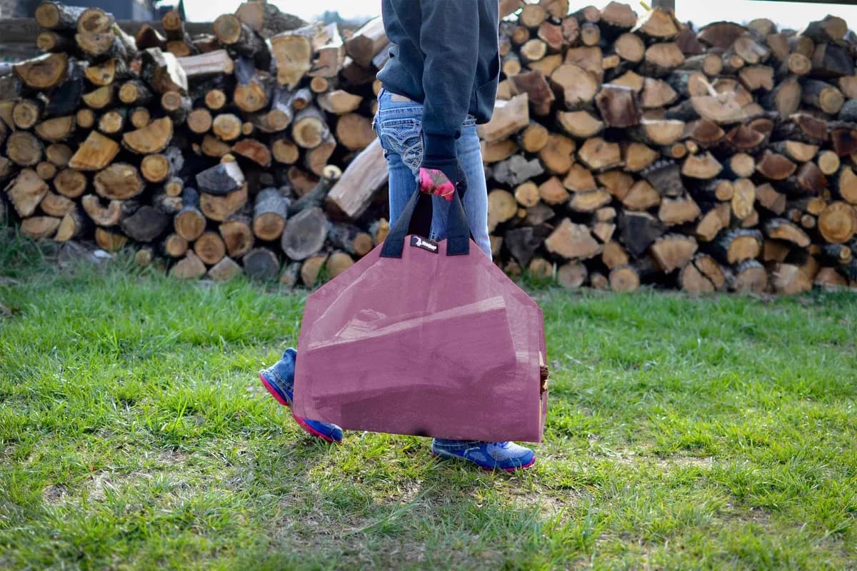Steinjäger Mauve Log Carrier