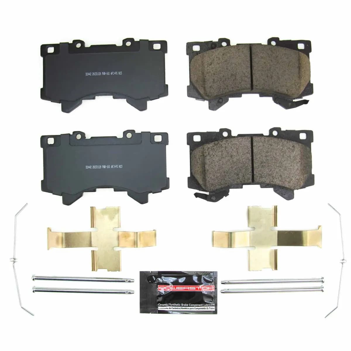 Z23 Evolution Sport Carbon-Fiber Brake Pads W/Hardware