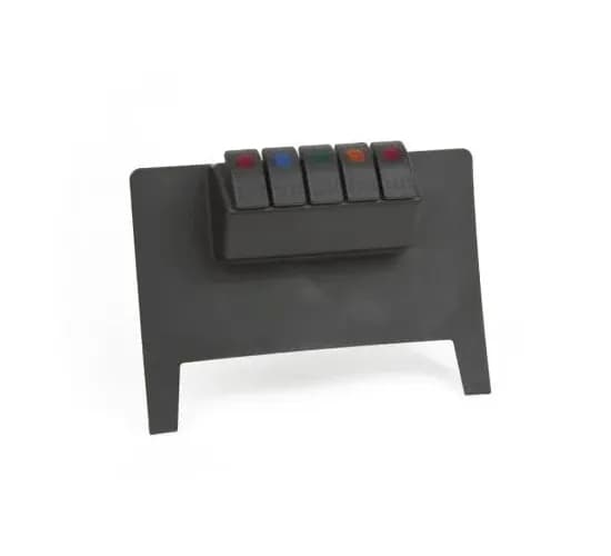 0718 Wrangler 2/4wd(Automatic Trans)black Lower Switch Panel(Switches Sold Separate)