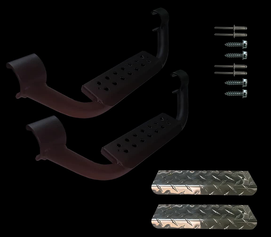 6" Drop Step for Warrior 3" Nerf Bars (Pair)