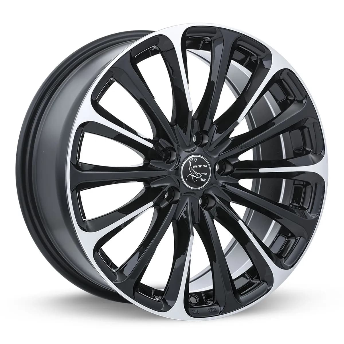 Poison 17x7.5 5x114.3 Et42 Cb73.1 Gloss Black Machined