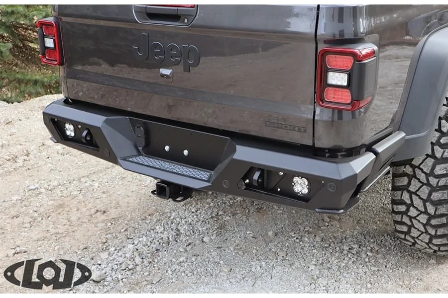 JT Destroyer Rear Bumper (Black Powder Coated)