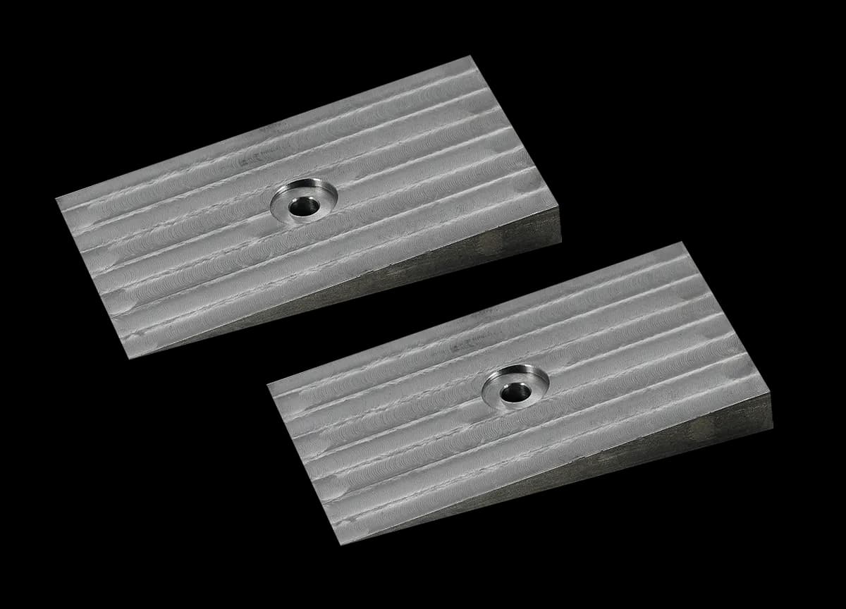 Machined Steel Shims for 2-1/2" Wide Leaf Springs (2 Degrees)