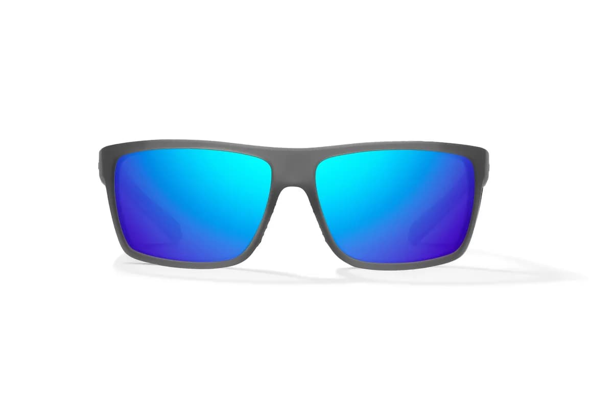 Sigs Blue Mirror Glass Black Gloss