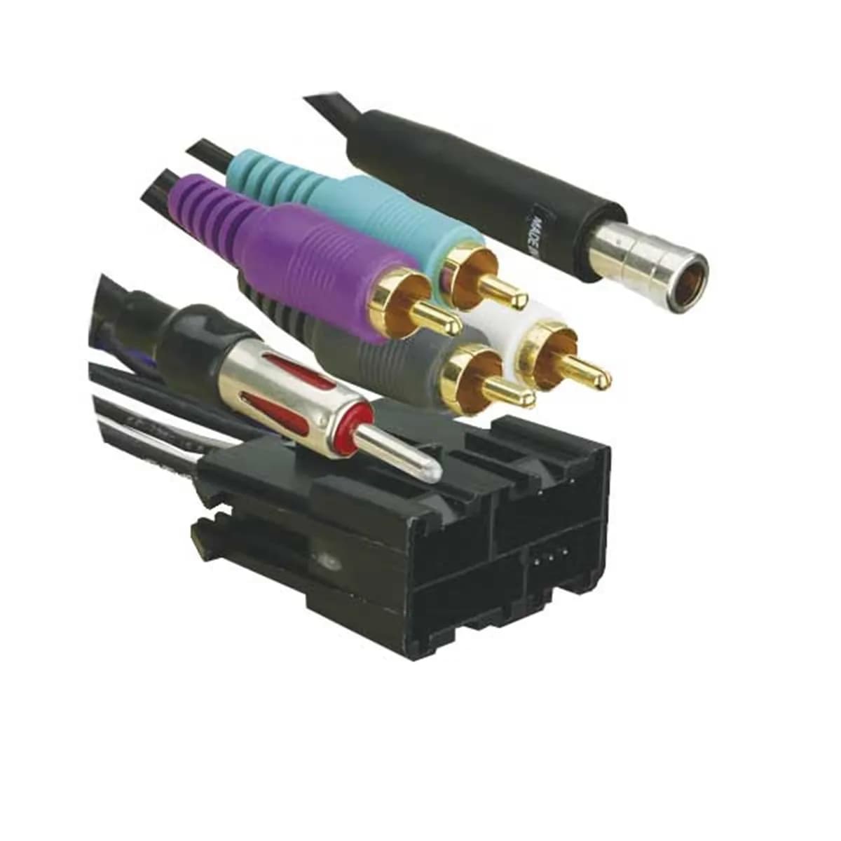 TURBOWire; Wire Harness; Tuner Bypass And Bose Amplifier Integration Harness; 17 in. Long;