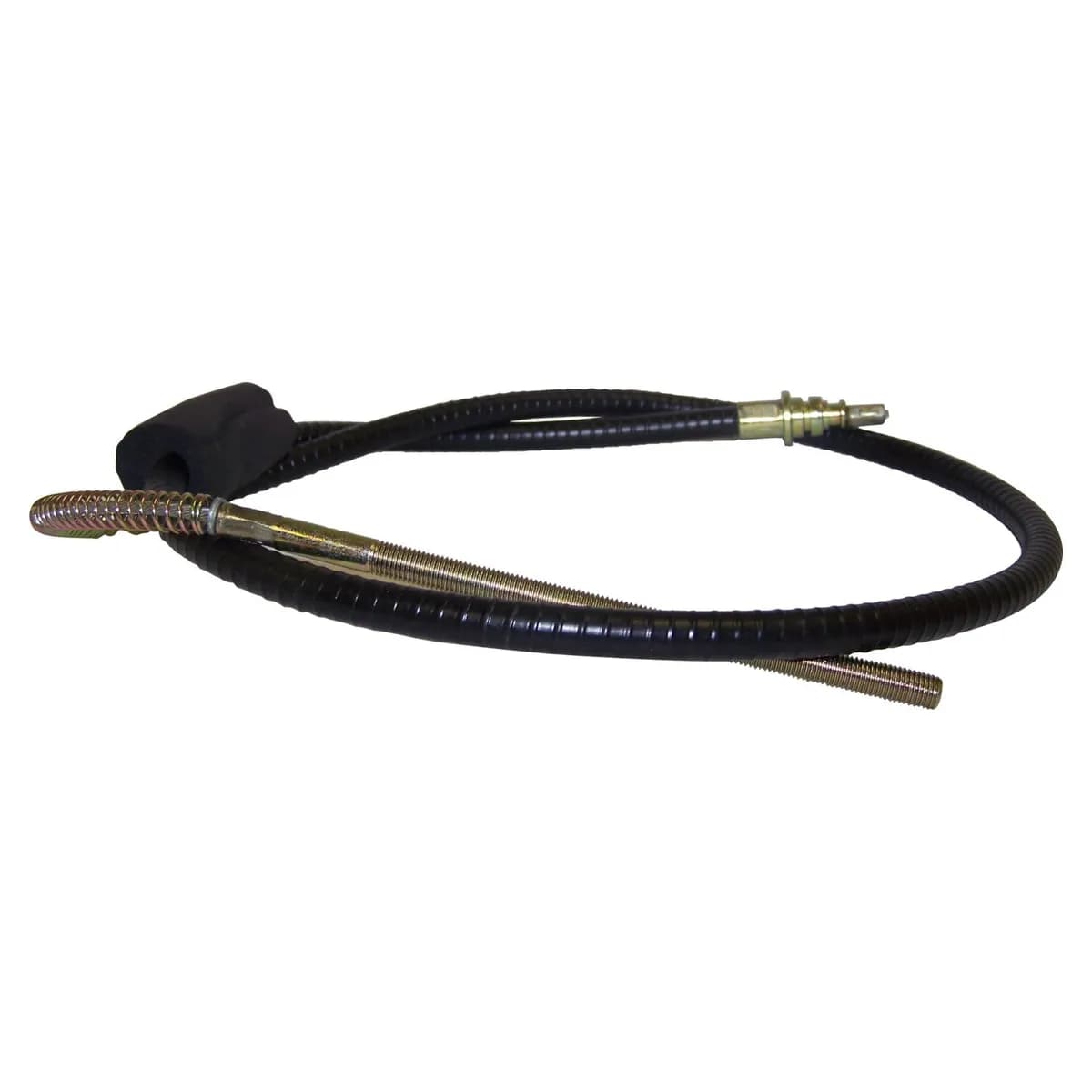 Crown Automotive Jeep Replacement J5355722 Front Parking Brake Cable for 76-79 Jeep SJ, J-Series w/ TH400 or T18 Trans.