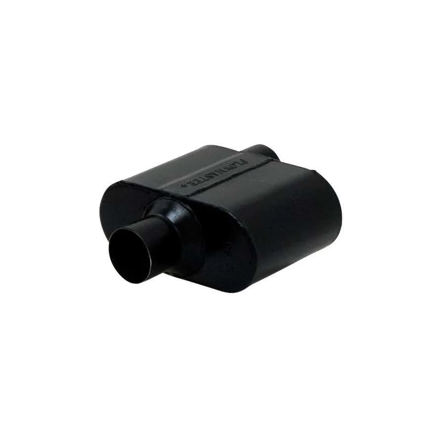 Super 10 Series Muffler 2.50" IN (O) / OUT (C): ea 409S Stainless Steel