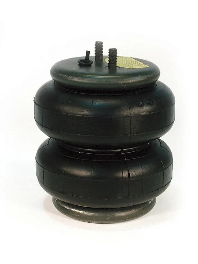 Firestone 6781 Double Convoluted Air Spring 6.5 Inch Diameter W/ 1/4 Inch NPT Port Length Is 3 Inch Minimum 4.5 -5 Inch Ride Height And 7 Inch Maximum Load Capacity Is 2140 LbsAt 100 Psi Ridetech