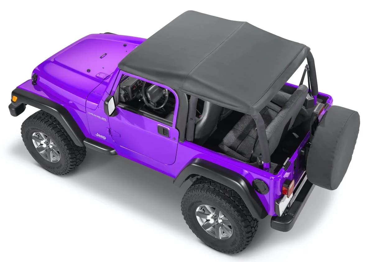 Tops and Covers 1997-2006 Replacement Slant Back Black Diamond
