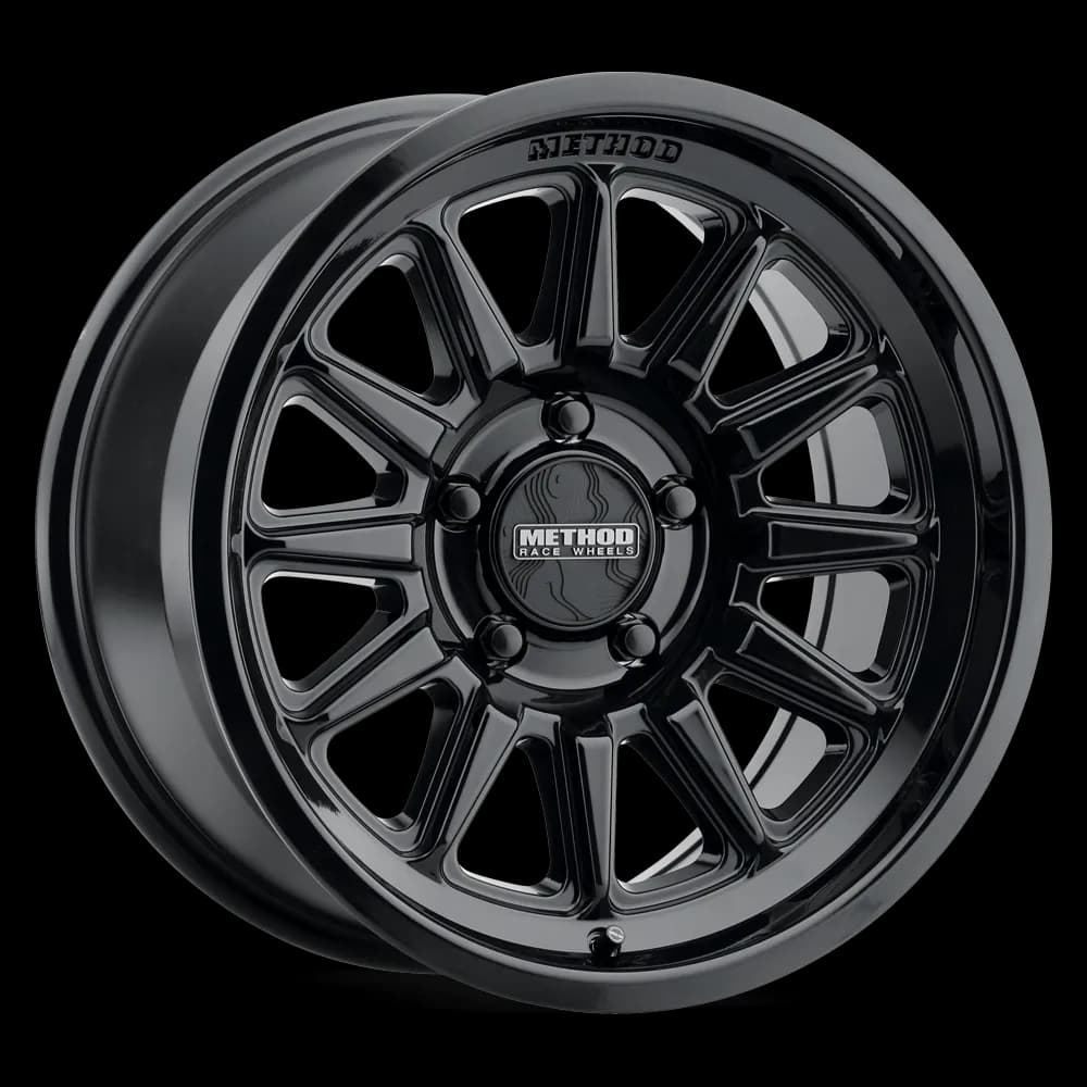 MR323 18x9 12mm Offset 8x6.5 130.81mm Centerbore Gloss Black