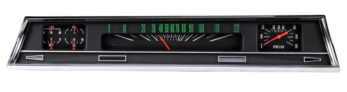 Classic Instruments 1966-1967 Chevelle Black