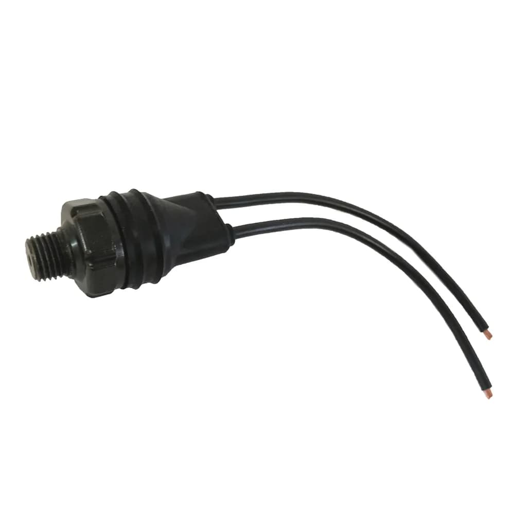Sealed Tank Mount Pressure Switch With 12 Gauge Wire Leads 1/4in m Npt 90 PSI