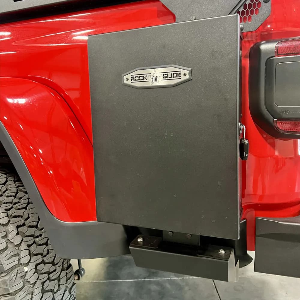 Small Cargo Box Rock Slide Engineering