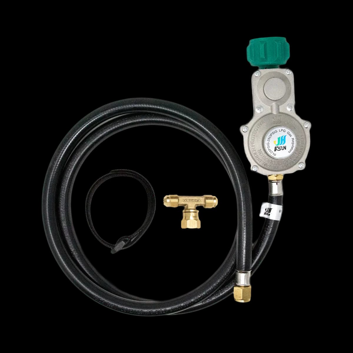 Propane Tank Hose With 3way Fitting