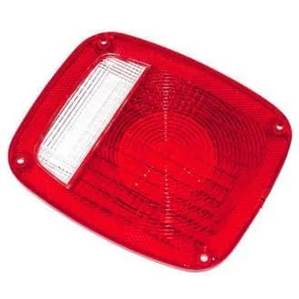 Tail Lamp Lens 1976-2006 Jeep CJ Wrangler By Omix-ADA