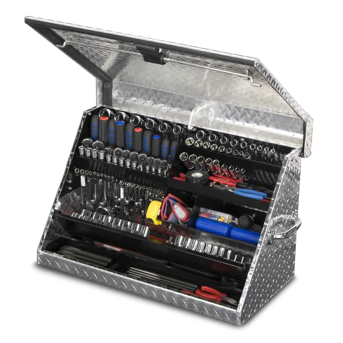 30in x 15in Triangle Toolbox Aluminum Brite