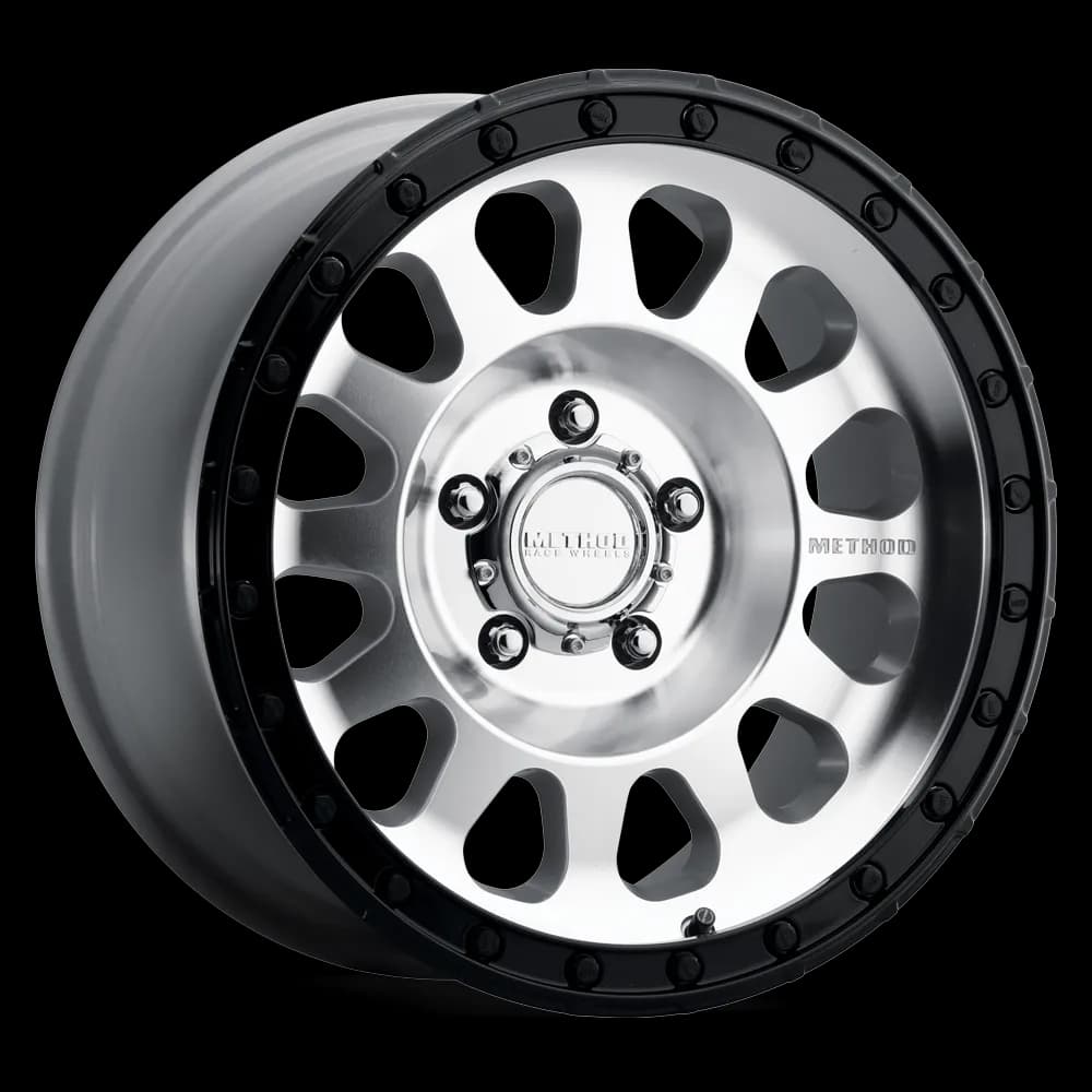 Method Race Wheels MR315 17x8.5 0mm Offset 6x5.5 106.25mm Centerbore Machined - Gloss Black Lip MR315785601600