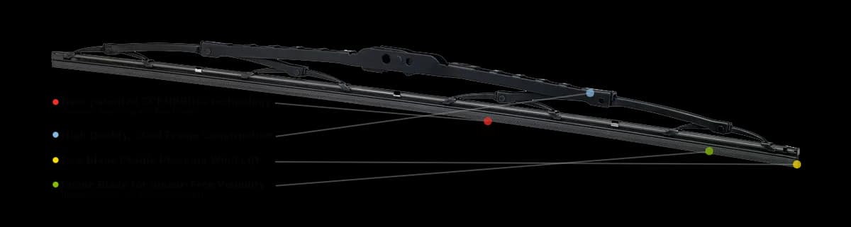 Scrubblade - 21 530mm Heavy Duty Wiper Blade - SB2100