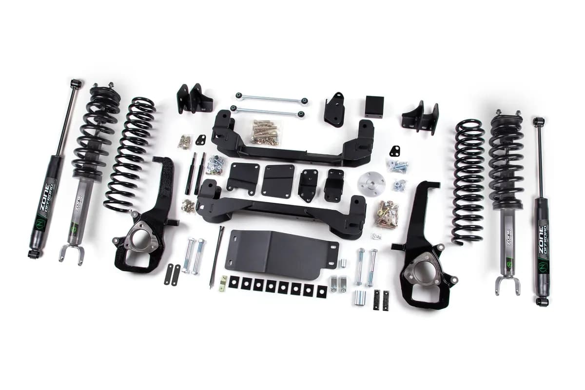 2012 Dodge 1500 6 Suspension Lift System Front Sapcer Rear Coils - Fox 2.0 Adventure Series Shocks