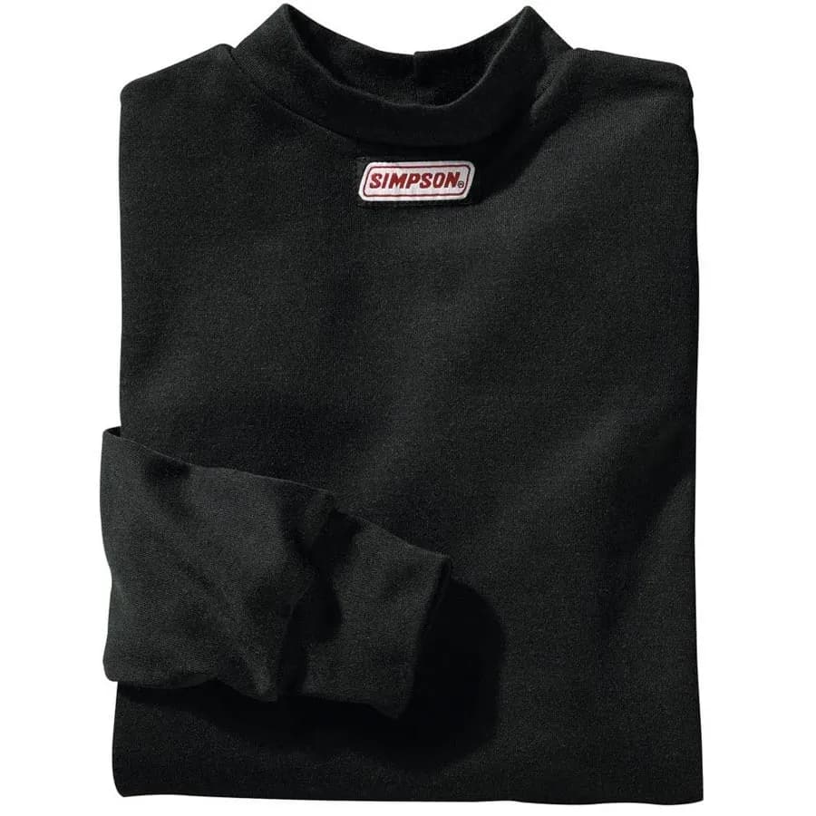 Simpson Carbon x L/S Top Med Blk - 20600m