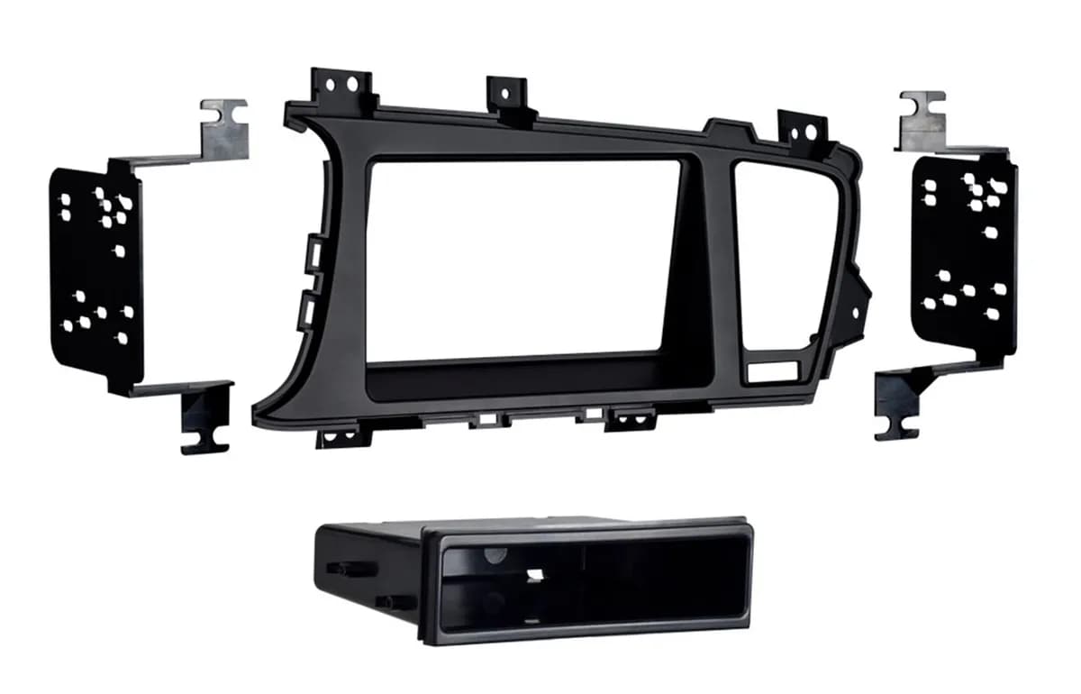TURBOKits; Radio Installation Kit; Incl. Instructions/Hardware; For DIN; Black;
