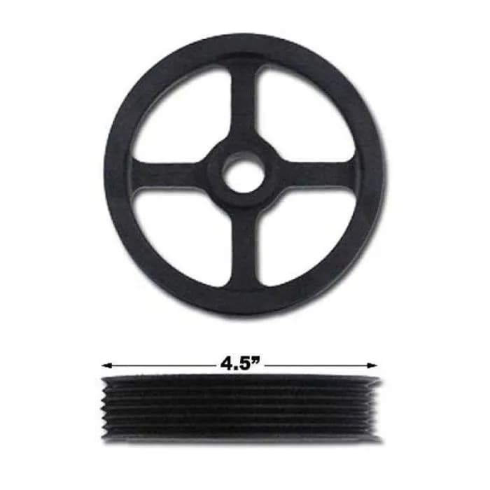 4.5 In Power Steering Pump Pulley 6 Rib Serpentine Type Ii/Cbr/Cbx