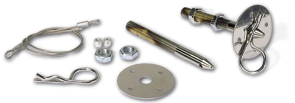 Hood Pins Steel 1/2 in