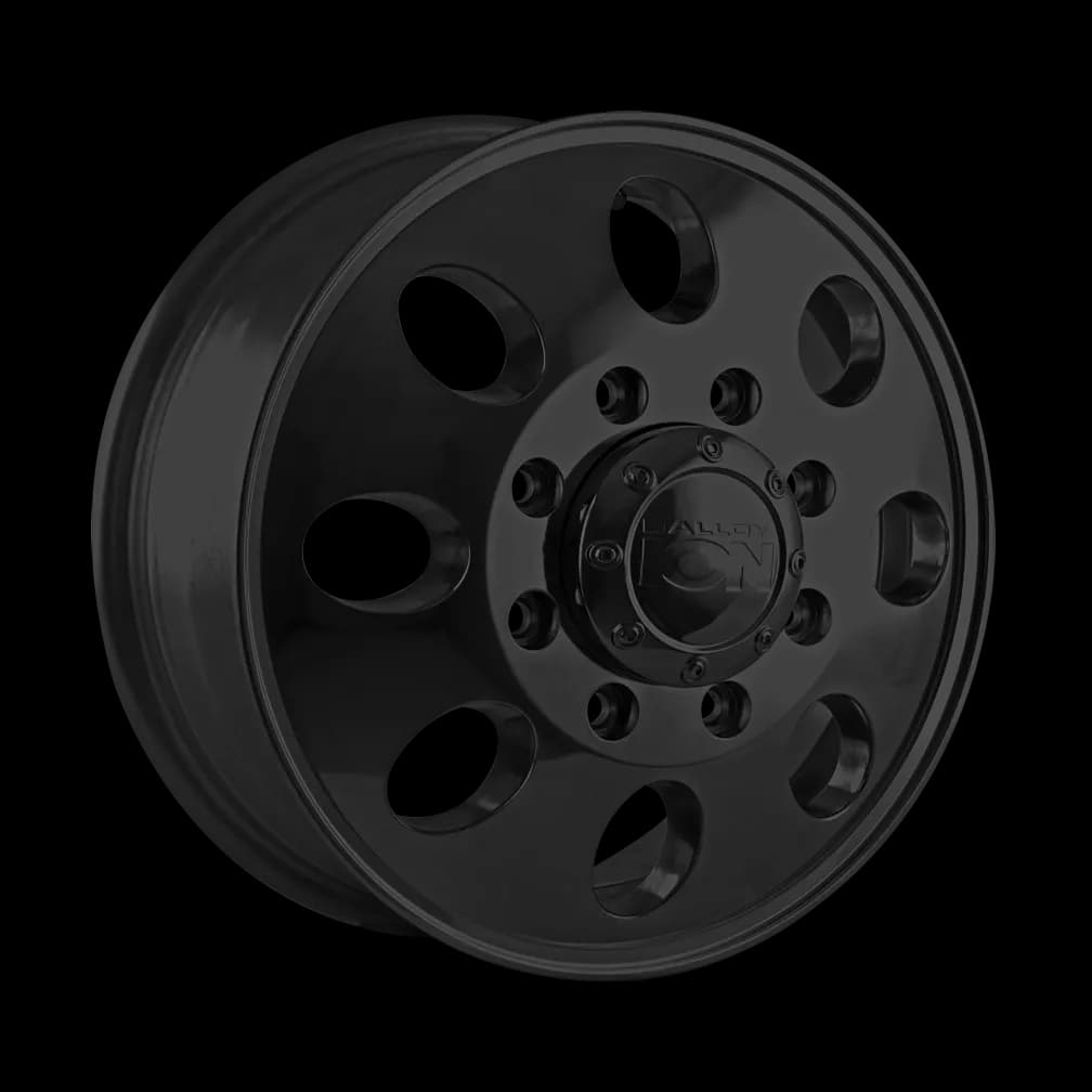 Cast Aluminum Wheels 167 MB 17x6.5 Matte Black 8 On 200 Bolt Pattern 125.3 Offset ION Wheels