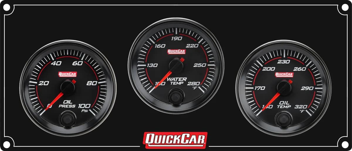 Redline 3 Gauge Panel OP/WT/OT