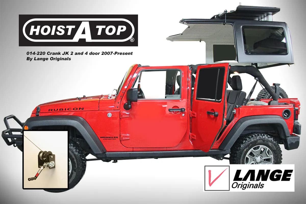 Hoist-A-Top Crank JK 2 & 4 Door 2007 & Up