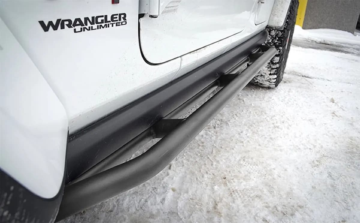 Steinjäger Armor Wrangler JL 2018 to Present Rock Sliders 4 Door JLU Bare