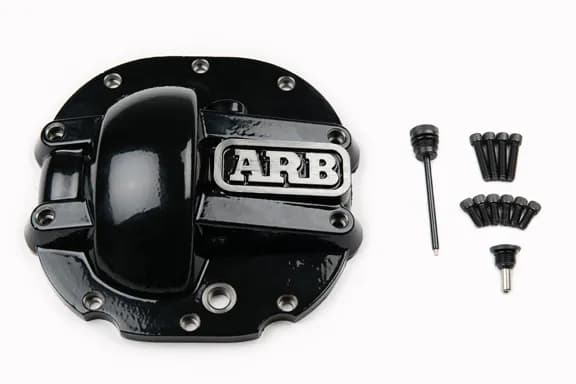 Differential Cover Chrysler 8.25in Black