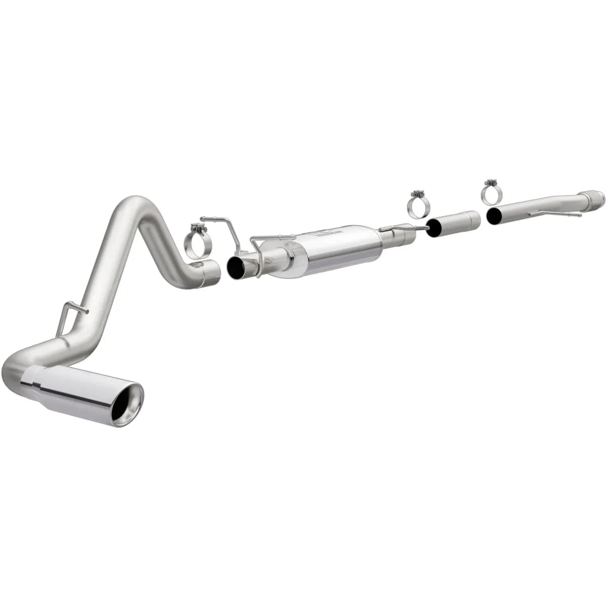 1419 Silverado/Sierra 1500 Double/Crew Cab 5.3l Street Series Catback Exhaust