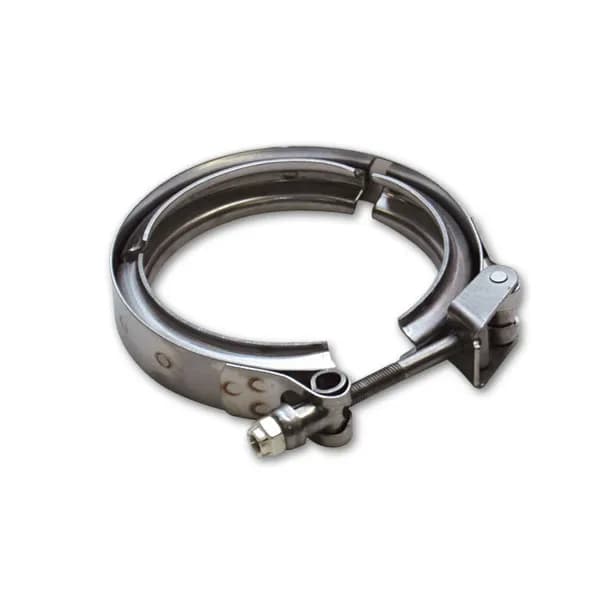 Quick Release V-Band Clamp; 2 in. Matiching Tube Size; 2.5625 in. Flange OD; 300 Series Stainless Steel;