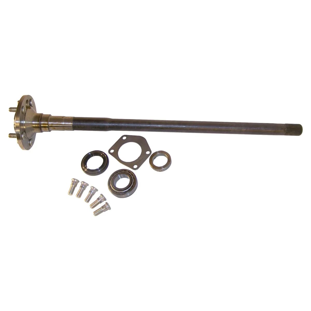 1987-1990 Cherokee XJ with Model 44 Rear Axle; Right Side; 29.75in Long 1986-1992 Comanche MJ with Model 44 Rear Axle; Right Side; 29.75in Long 1987-1995 Wrangler YJ with Model 44 Rear Axle; Right Side; 29.75in Long