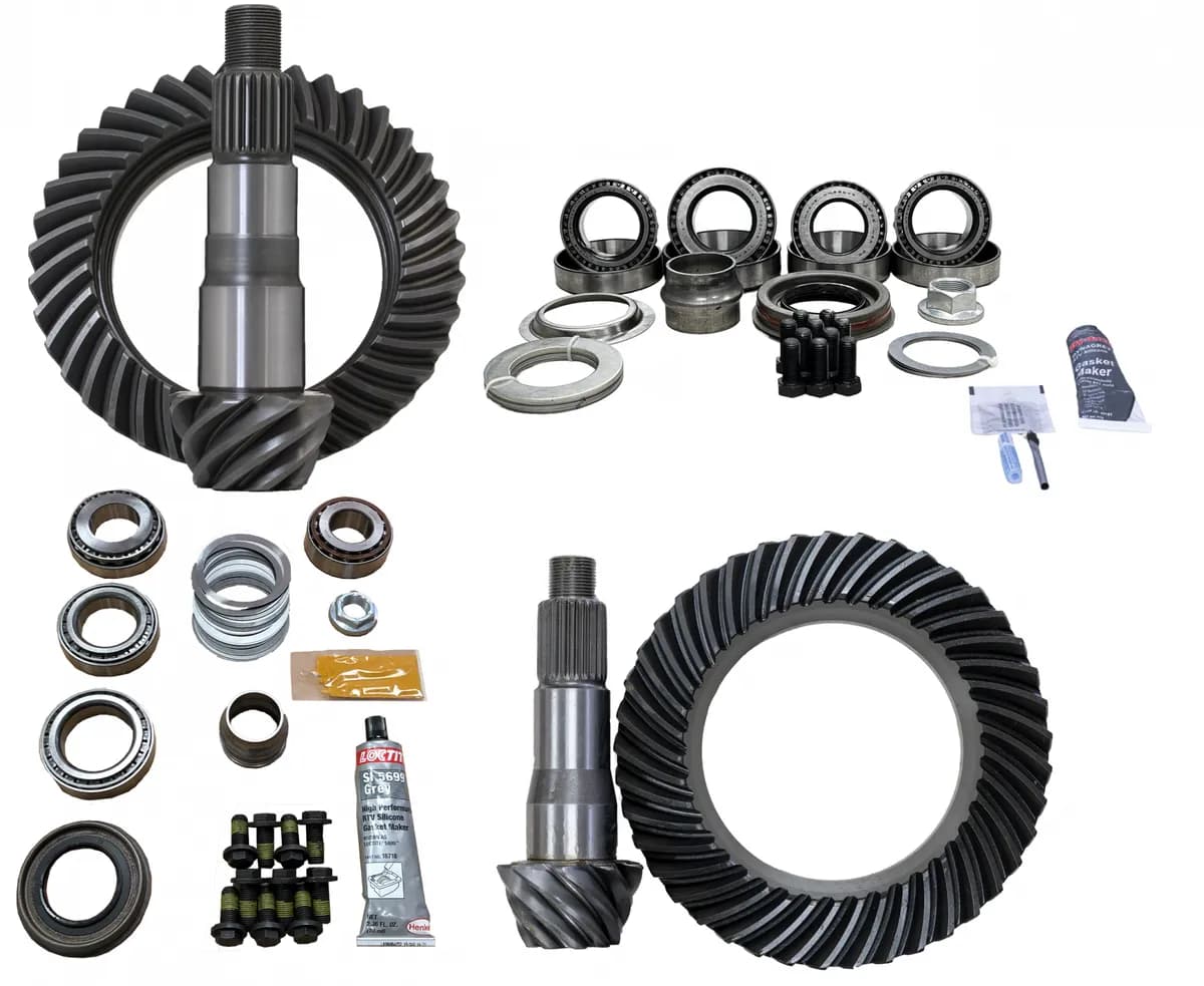 Jeep Wrangler JL Dana 35 Rear Axle 4.56 Ratio Gear Package Revolution Gear